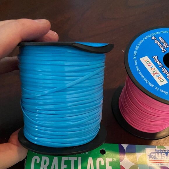 Creatology CraftLace lanyard plastic string lacing cord lot - Picture 4 of 5